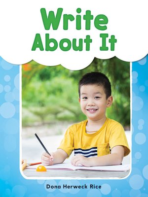 cover image of Write About It Read-Along eBook